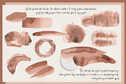 Mocha Mousse Watercolor Collection, a Graphic by Nadya Saen Art (Thumbnail 5 of 12)