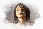Realistic Watercolor Effect, an Action Add-On by liptouse (Thumbnail 3 of 9)