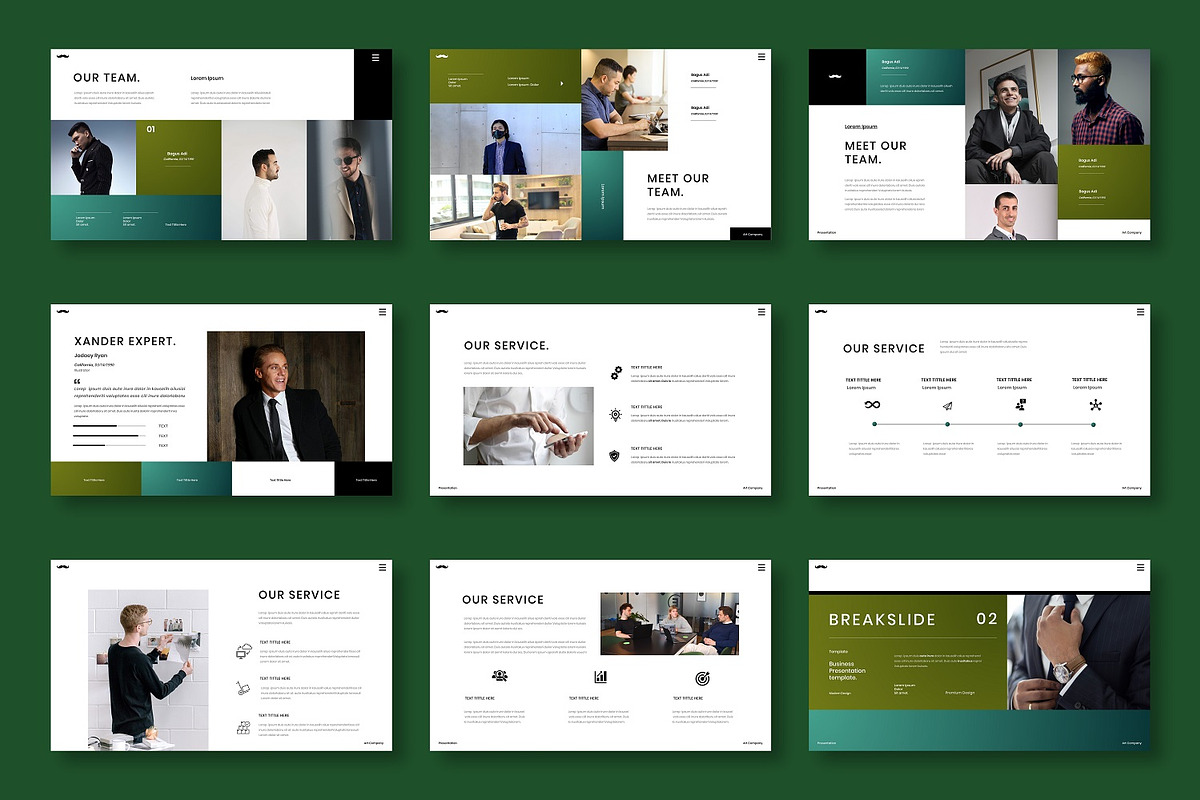 Xander – Business Keynote, a Presentation Template by Dens Creative Studio (Photo 3 of 6)