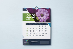 2021 Calendar- Wall Calendar