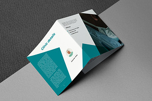 Health Care Square Trifold Brochure