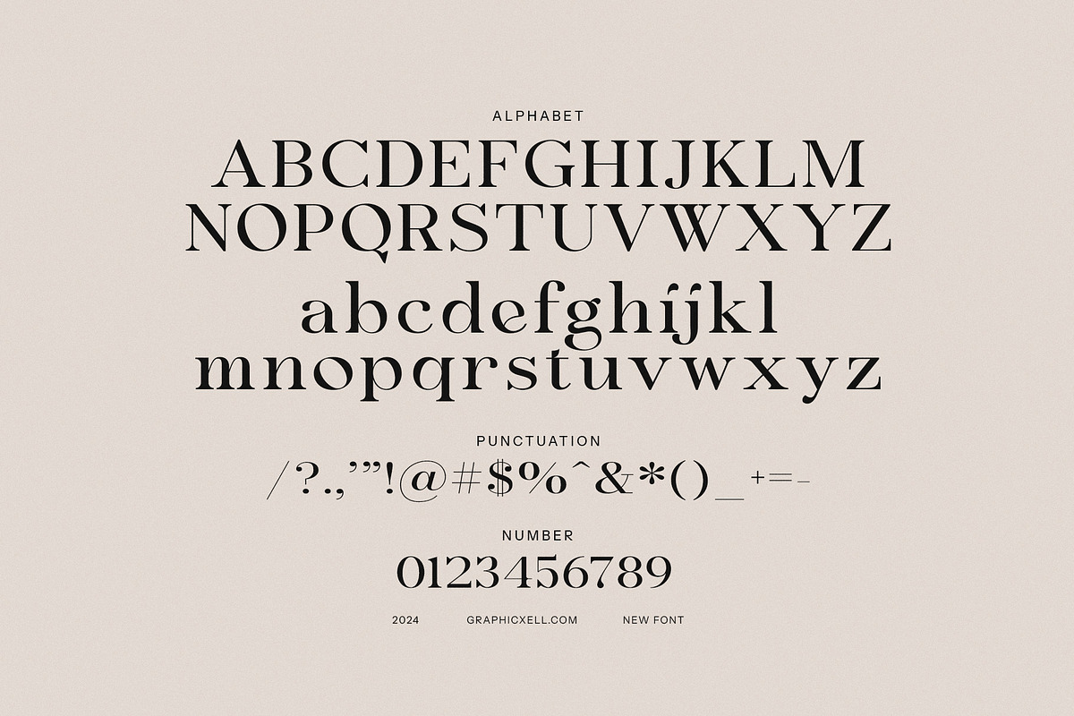 Signer Elegant Serif Font, a Serif Font by Graphicxell (Photo 8 of 8)