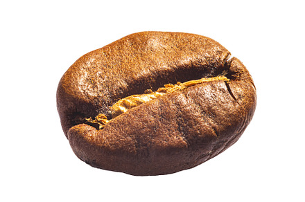 Coffee bean isolated on white, a Food & Drink Photo by Lukas Jonaitis SHOP