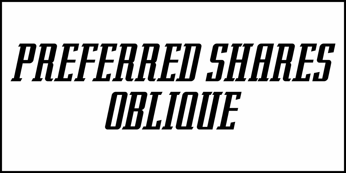 Preferred Shares JNL, a Slab Serif Font by Jeff Levine Fonts (Photo 4 of 5)