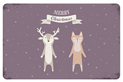 9 Cute Winter/Holiday Greeting Cards, a Graphic by jenny lipets (Thumbnail 4 of 10)