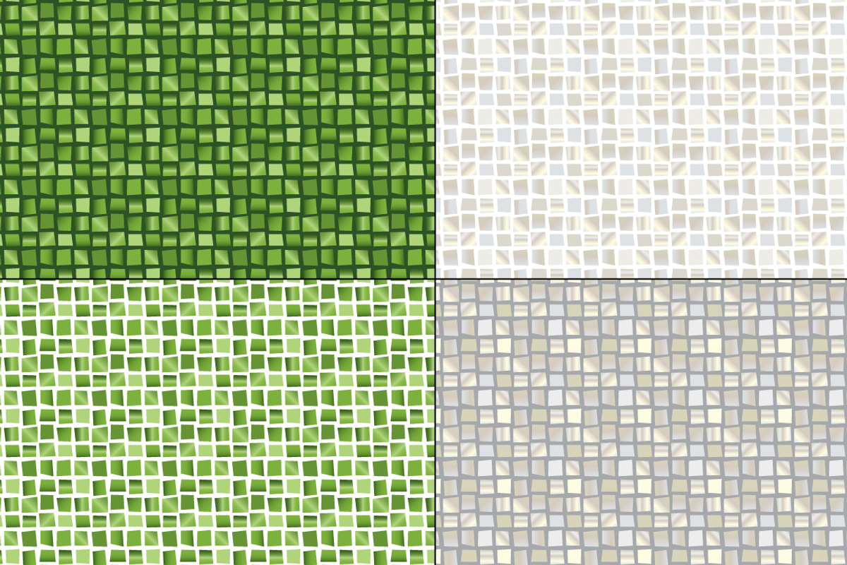 Seamless Mosaic Background Patterns preview 7