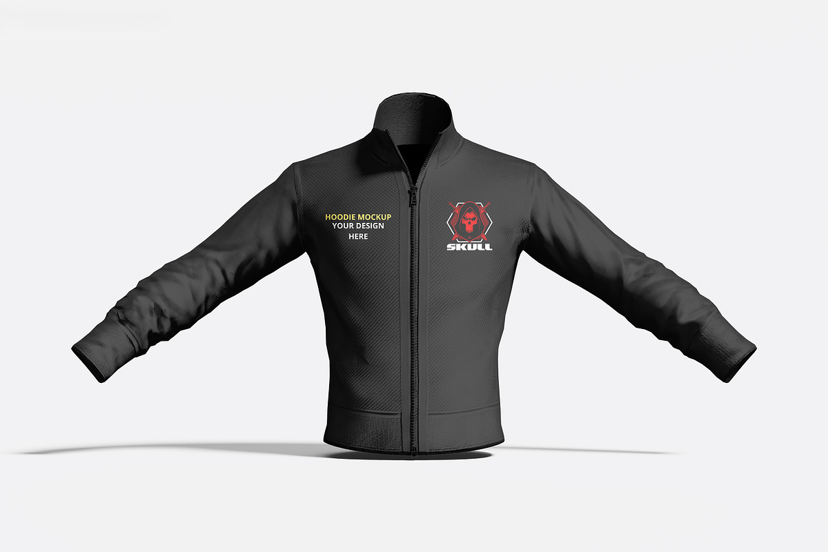 High-Quality Hoodie mockup, a Hoody Mockup by safrizalstudio (Photo 4 of 4)