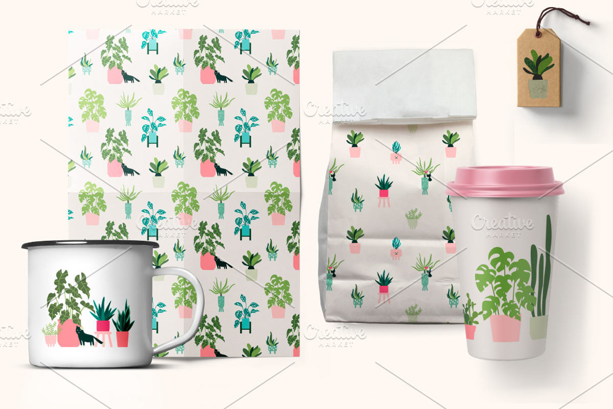 Cozy Home PLANTS, an Animal Illustration by Rimma (Photo 2 of 4)