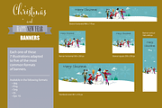 Christmas Cards and Banners Bundle, a Seasonal Illustration by ÁRTICA (Thumbnail 17 of 19)