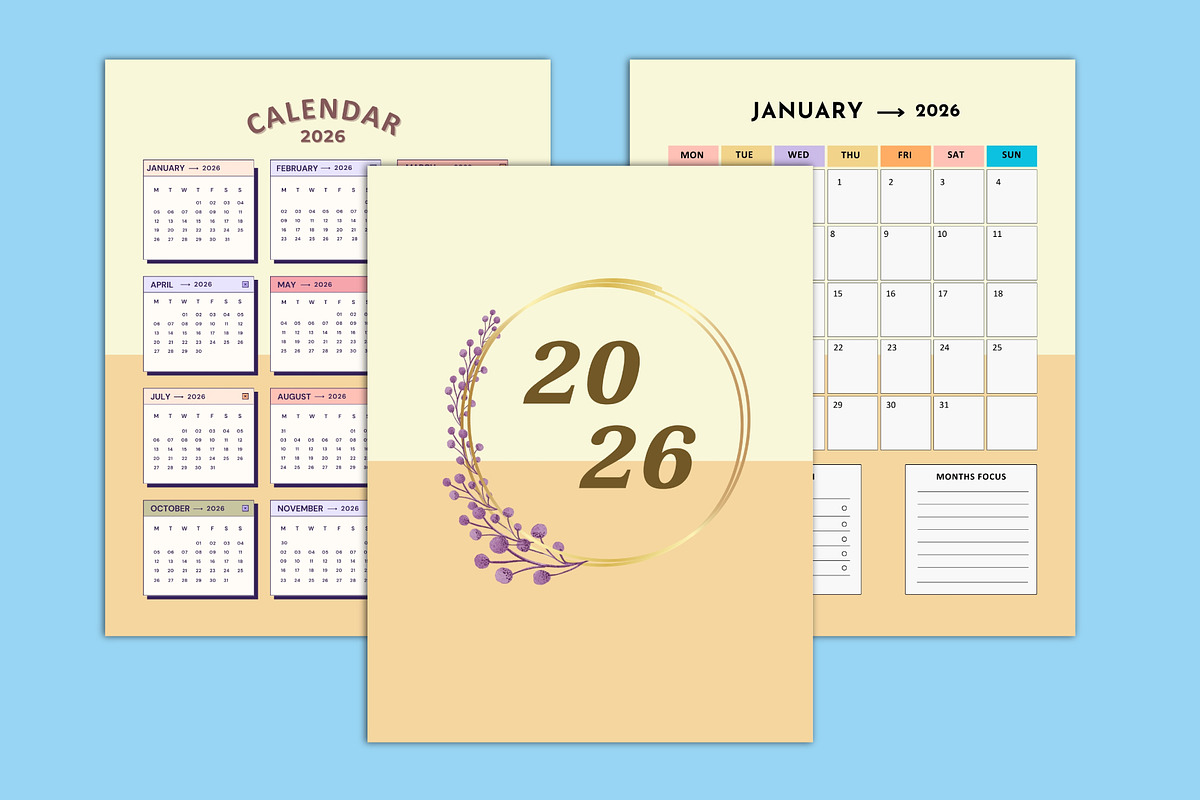 2025-26 Language Learning Planner, a Stationery Template by Designmela01 (Photo 4 of 6)