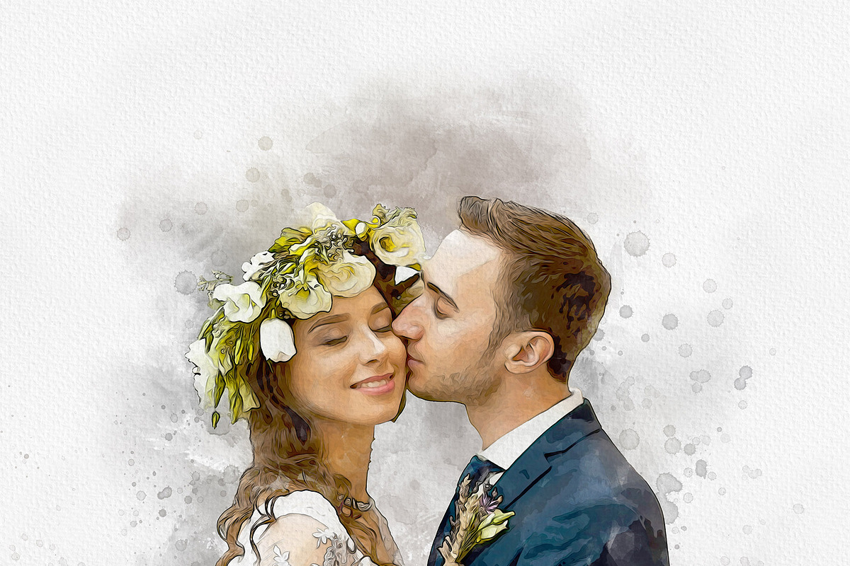 Elegant Wedding Watercolor Art, an Action Add-On by MRI STUDIO (Photo 22 of 24)