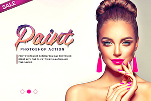Paint Drawing Photoshop Action