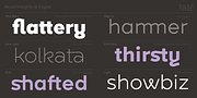 Akwa, a Sans Serif Font by HeadFirst (Thumbnail 3 of 15)