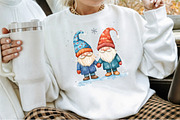 Cozy Christmas Gnomes Clipart, an Illustration by Sublimation Artist (Thumbnail 4 of 6)