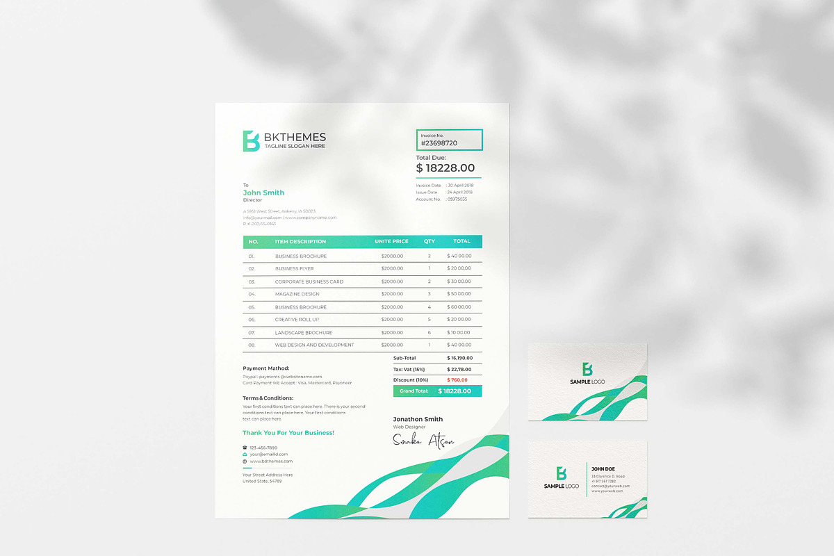 Corporate Identity, a Stationery Template by design_hut (Photo 5 of 7)