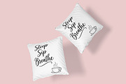 Steep Sip Breathe Tea Line Art, an Object Illustration by Ghagra (Thumbnail 5 of 7)