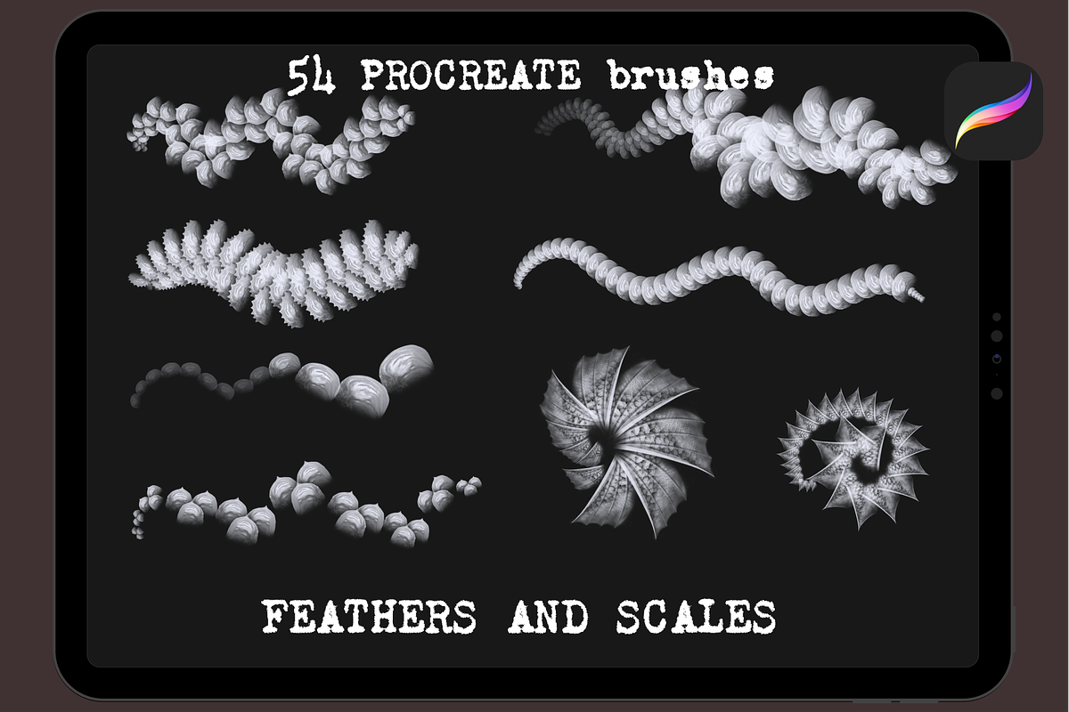 Animals KIT PROCREATE X5, a Brush Add-On by Graphics Resources (Photo 4 of 8)