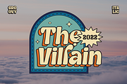 Kelpo - Groovy Retro Typeface, a Serif Font by Dharmas Foundry (Thumbnail 3 of 15)