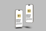 iPhone 16 Pro Max Mockup, an iPhone Mockup by Bangdastudio (Thumbnail 3 of 11)