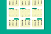 2026 Calendar Template, a Stationery Template by MightyDesign (Thumbnail 3 of 6)