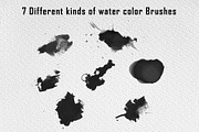Water Color Brushes, a Brush Add-On by Velo Graphic Studio (Thumbnail 3 of 6)