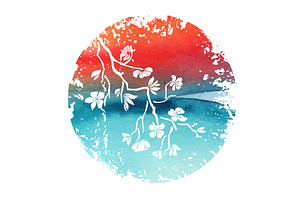 Art natural landscape background, an Object Illustration by Nenahliadava Design