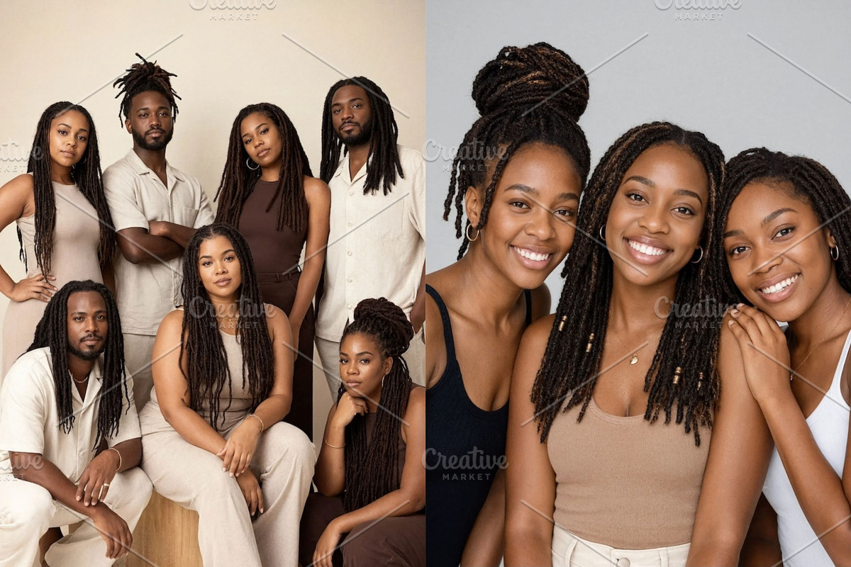 Dreadlocks Stock Photo, a Beauty & Fashion Photo by Selenique Studio (Photo 8 of 12)