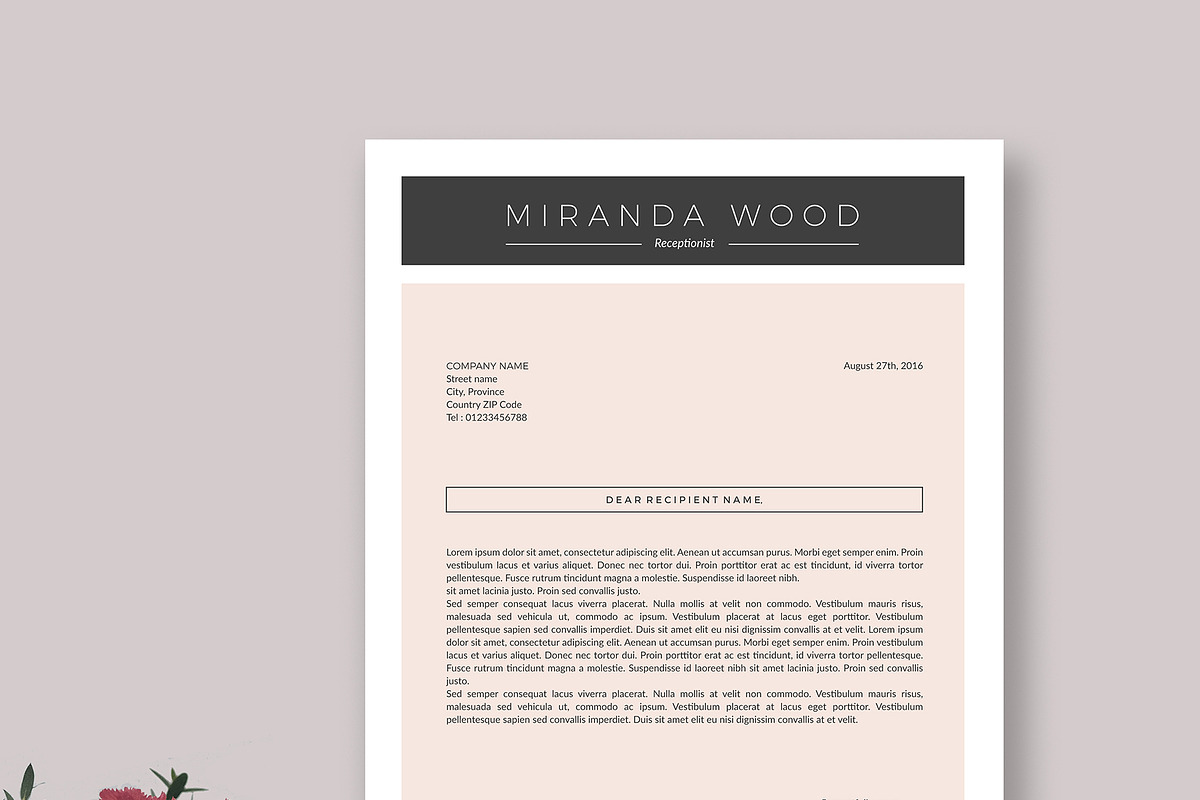 2 Page Resume & Cover Letter, a Resume Template by Glowing Pieces (Photo 4 of 5)