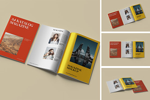 katalog magazine, a Magazine Template by kebunmockup