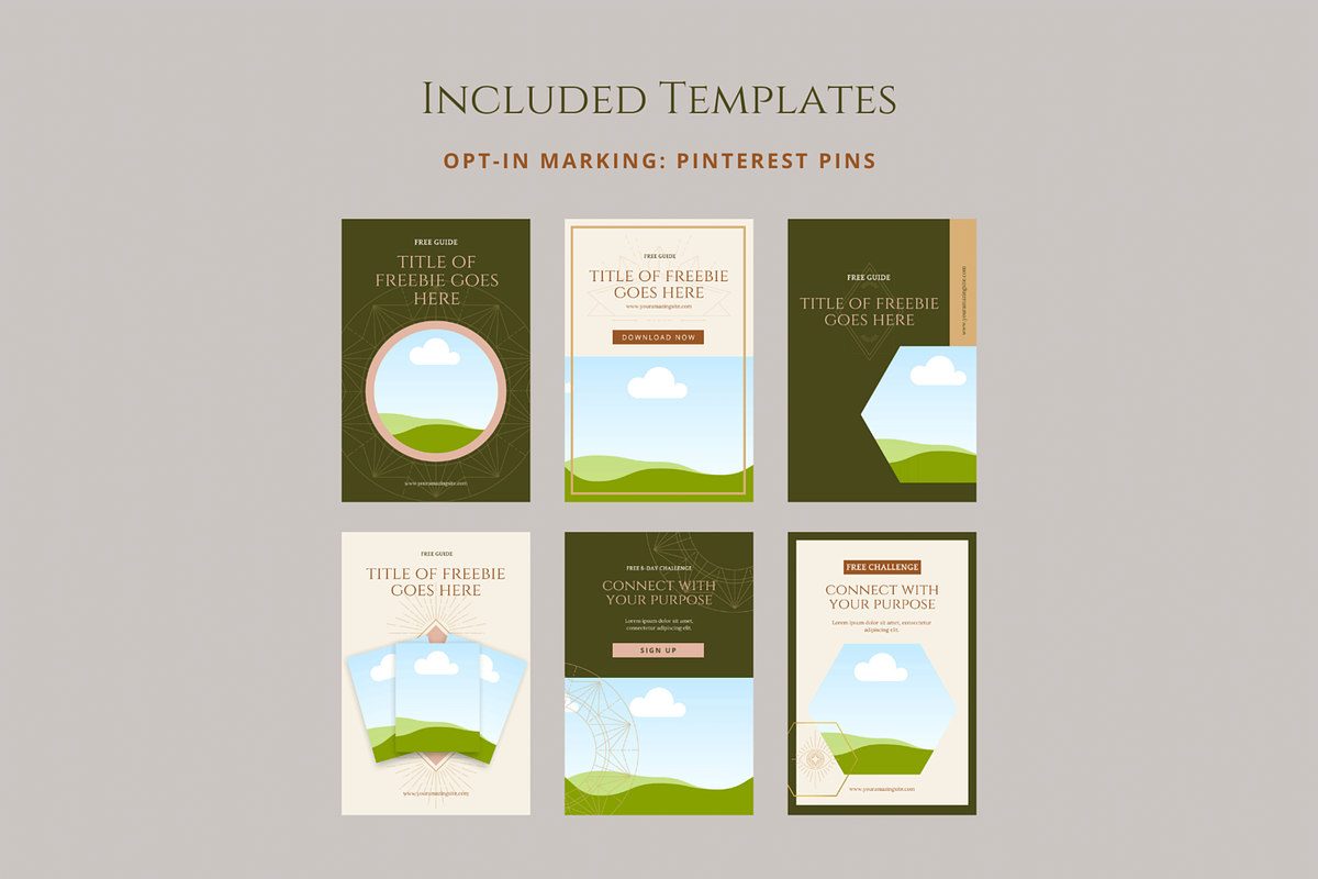 Spirituality & Mindfulness Templates, a Magazine Template by Brand Spanking You (Photo 22 of 25)