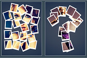 Polaroid Puzzle Photo Frame Template, a Templates & Theme by Design_Fx (Thumbnail 1 of 7)