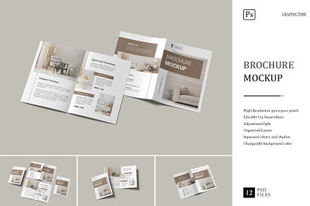 Bifold Brochure Mockup