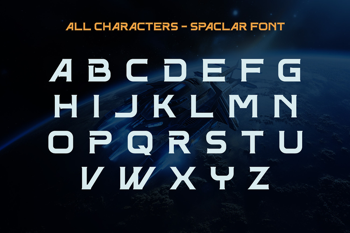 Spaclar, a Symbol Font by Ditatype (Photo 9 of 10)