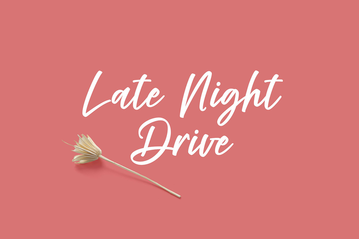 Rambow Script, a Script Font by moriztype (Photo 2 of 8)