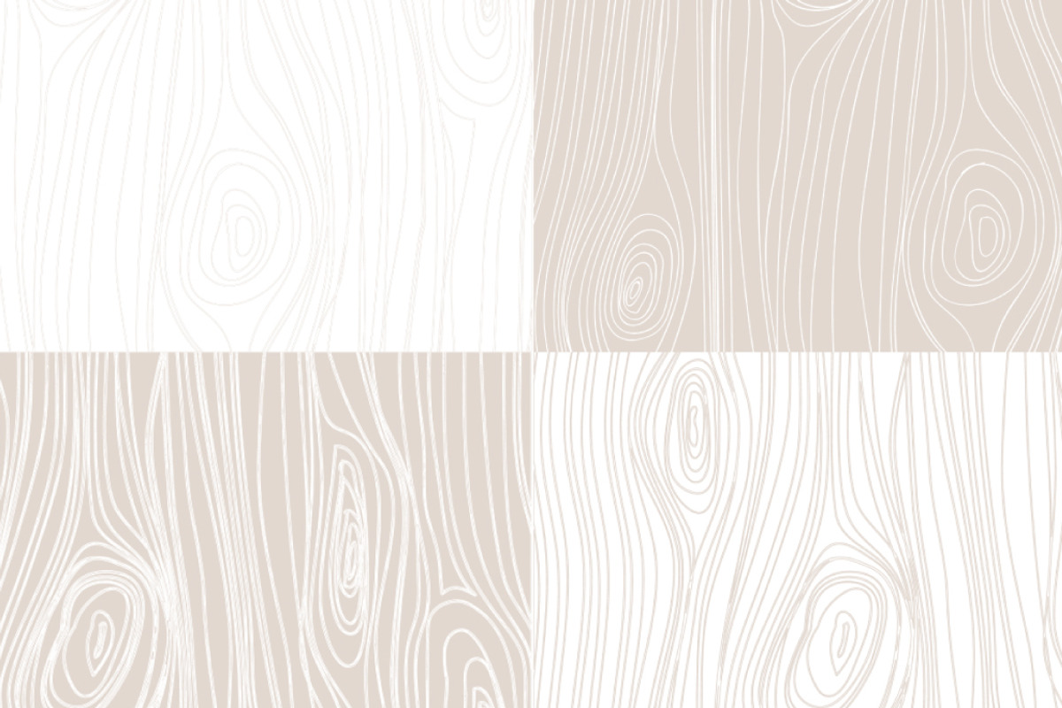 16 Woodgrain Patterns (Vector) preview 5