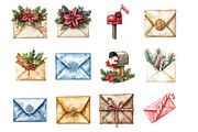 Christmas Mail, an Illustration by Design Market (Thumbnail 4 of 4)