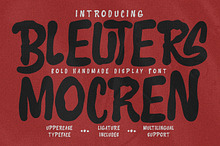 Bleuters Mocren Handmade Display