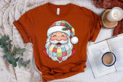 Patchwork Santa Claus Png, Retro Chr, an Illustration by Libby Wishes (Thumbnail 7 of 8)