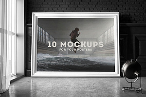 Poster Frame Mockup Set 2