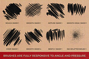 The Invincible Inker for Photoshop, a Brush Add-On by TomWarne (Thumbnail 4 of 11)