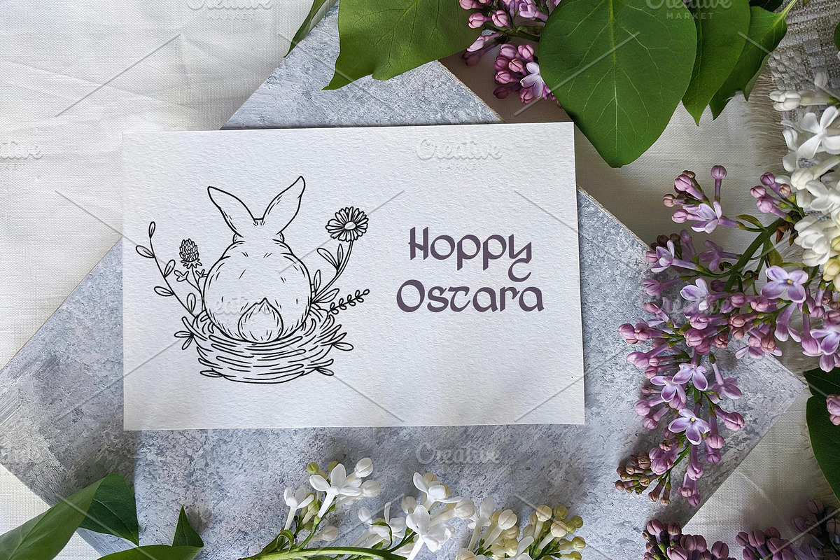 Ostara, Spring, Easter Clipart Pack, a Seasonal Illustration by Ashley Katrina (Photo 19 of 22)