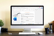 ATS Friendly microsoft word resume, a Resume Template by Design_Xlab (Thumbnail 4 of 10)