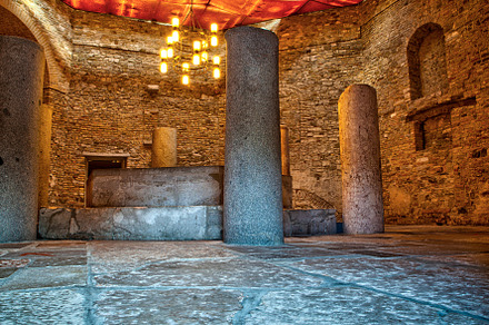 View of the Ancient interior of Basilica of Aquileia, an Architecture Photo by Bepslabor