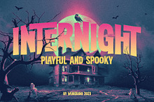 Internight Typeface - for Halloween