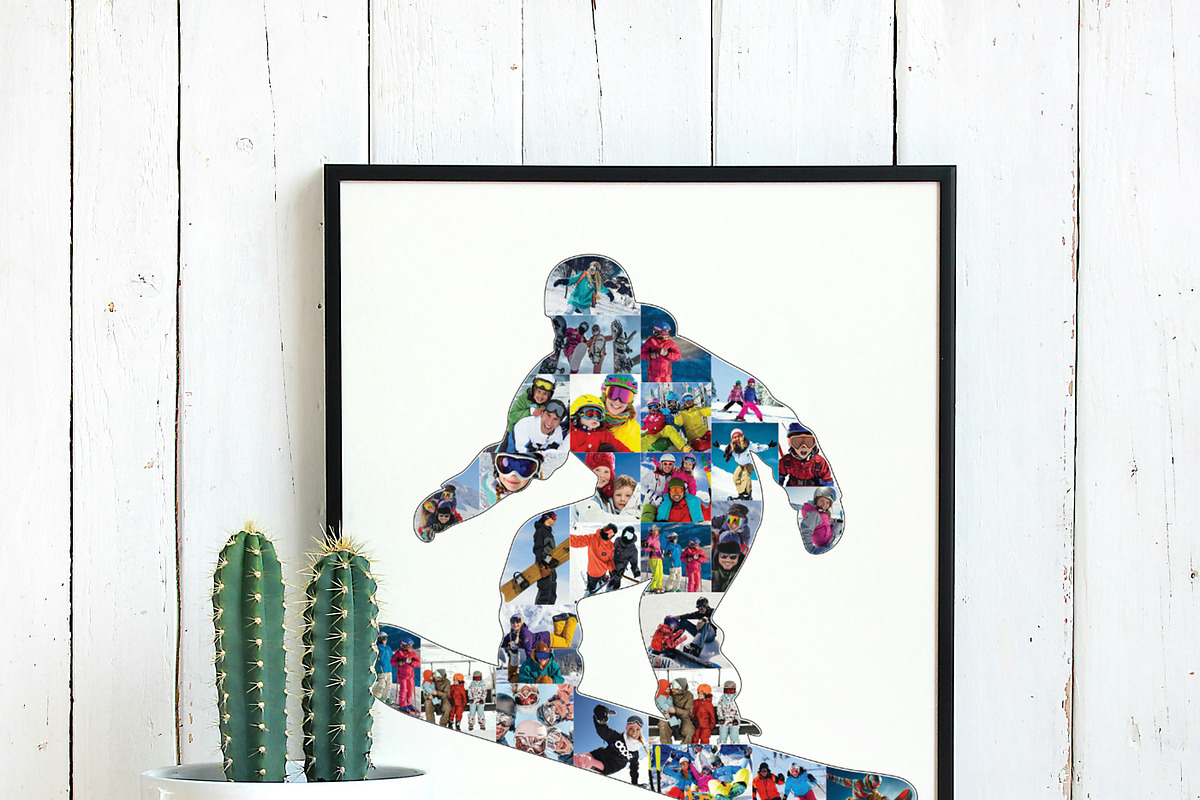 Snowboarder Photo Collage, a Templates & Theme by AIW SOLUTIONS (Photo 3 of 4)