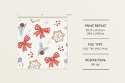 Winter holidays, a Pattern Graphic by Olena Kuznietsova (Thumbnail 4 of 9)