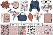 Cozy Fall Fashion Clip Art & Papers, an Illustration by TWG Designs (Thumbnail 2 of 2)