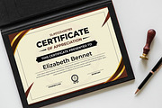 Certificate Design Template, a Stationery Template by MightyDesign (Thumbnail 3 of 6)