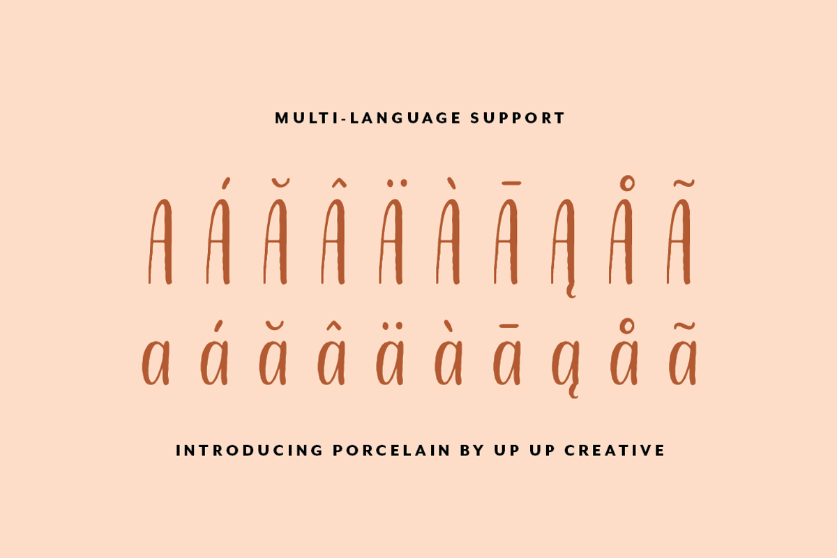 Porcelain Condensed Sans preview 8