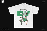 Bicycle Kick Soccer Player T-Shirt, a Sport Illustration by shaondesigns (Thumbnail 3 of 6)